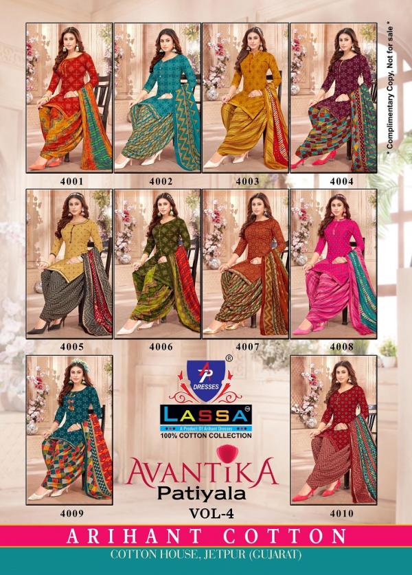 Arihant Lassa Avantika Vol-4 – Dress Material